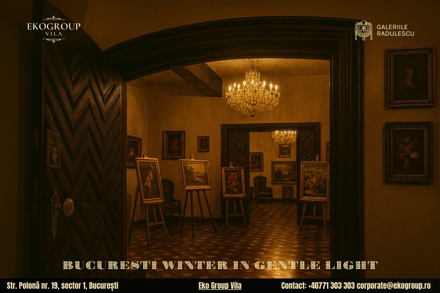 Tradiţii de Crăciun în atmosfera fermecătoare a anilor ’30, explorate de Eko Group Vila